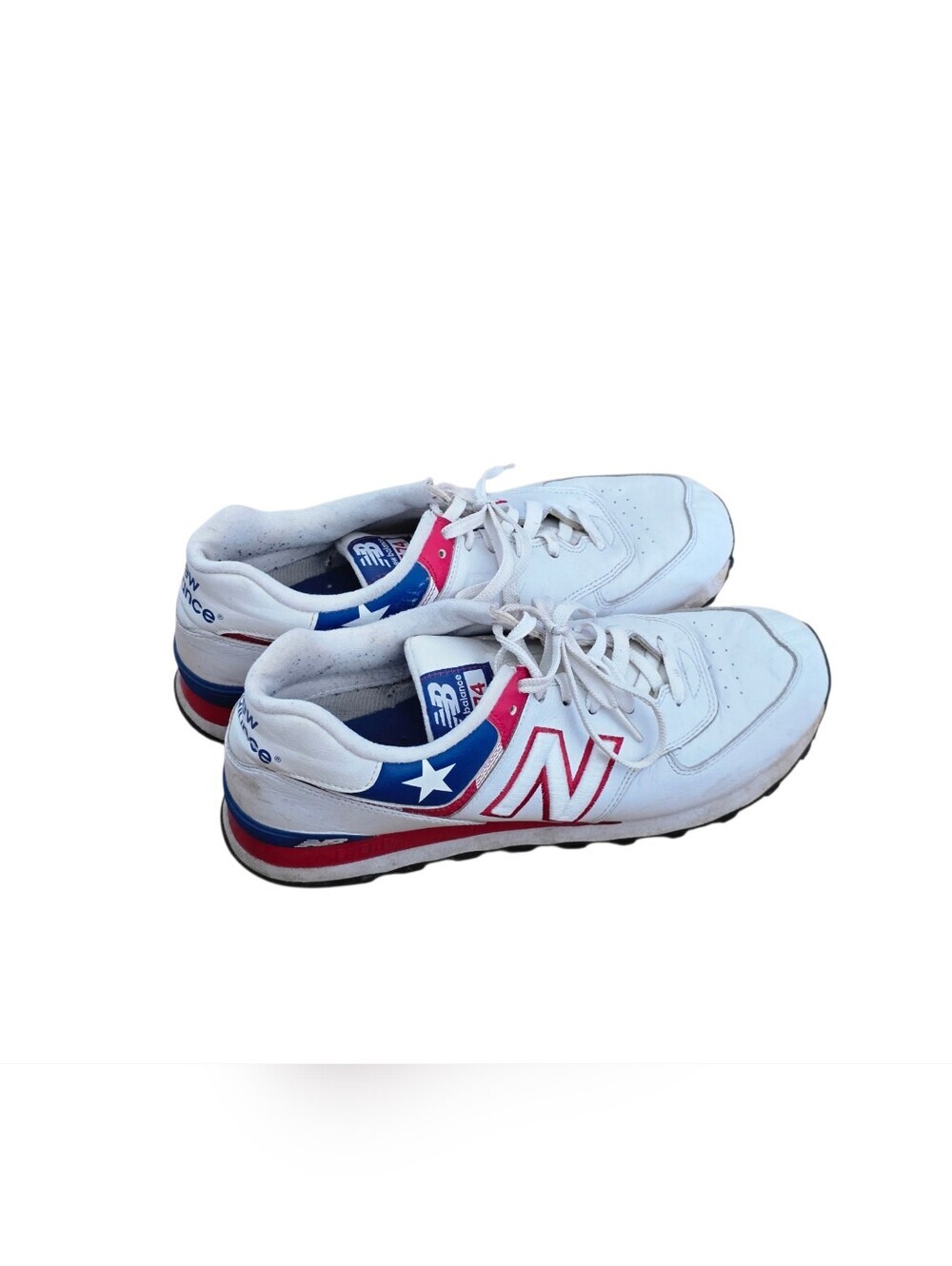 New Balance Men's P.R. Flag Red White Blue Sneakers Size 11.5